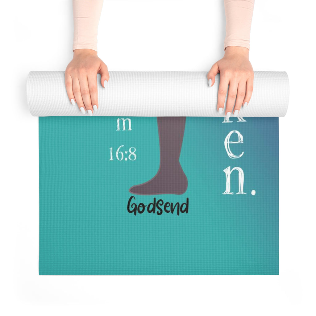 I Will Not Be Shaken — Christian Yoga Mat