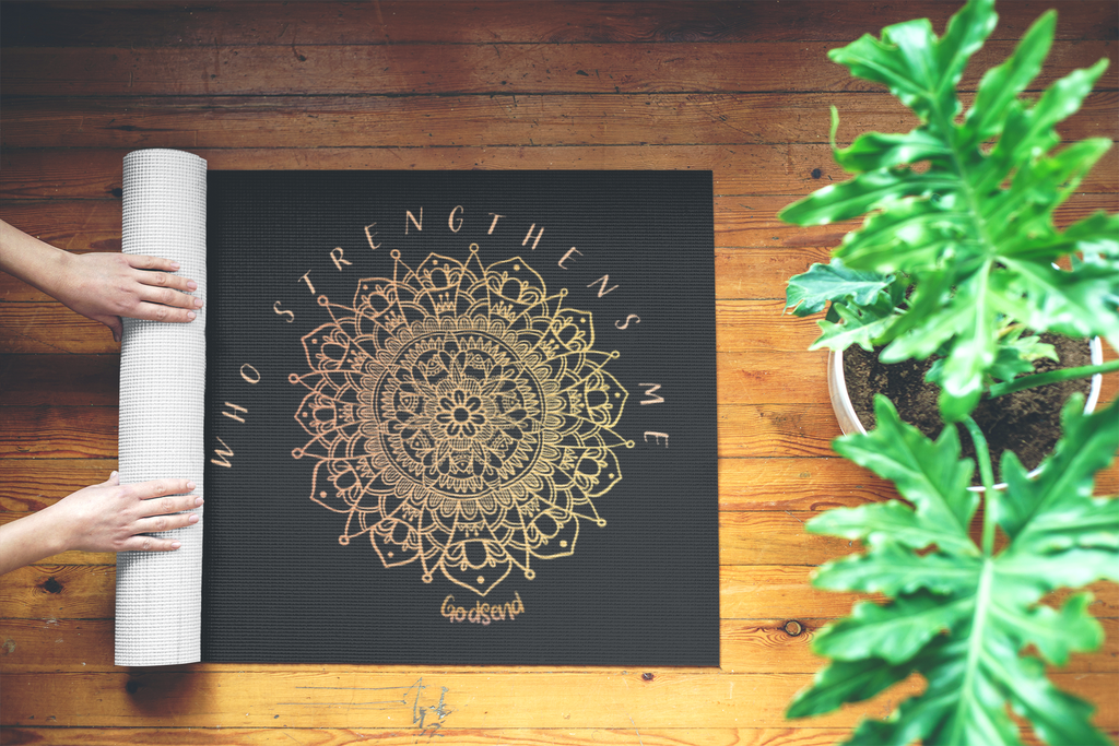 I Can Do All Things Through Christ  — Christian Yoga Mat