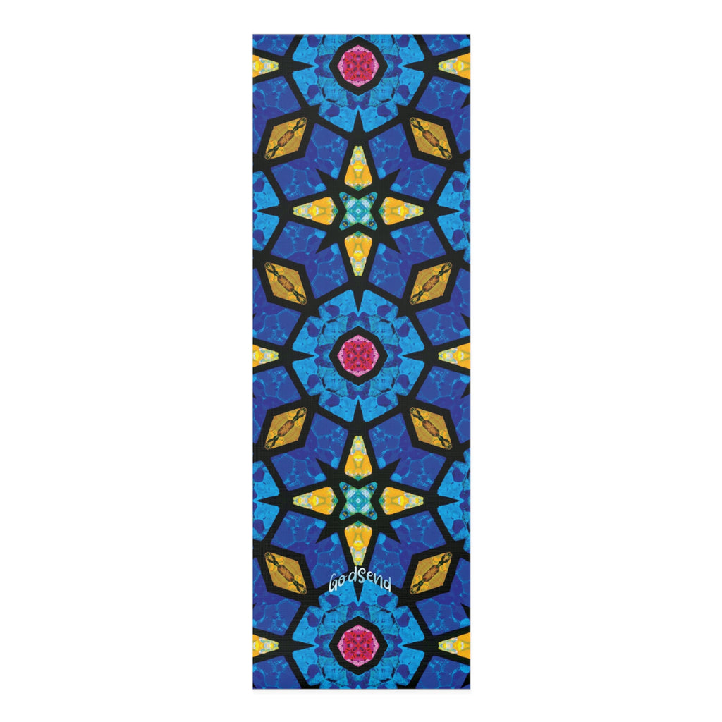 Stained Glass Stars — Christian Yoga Mat