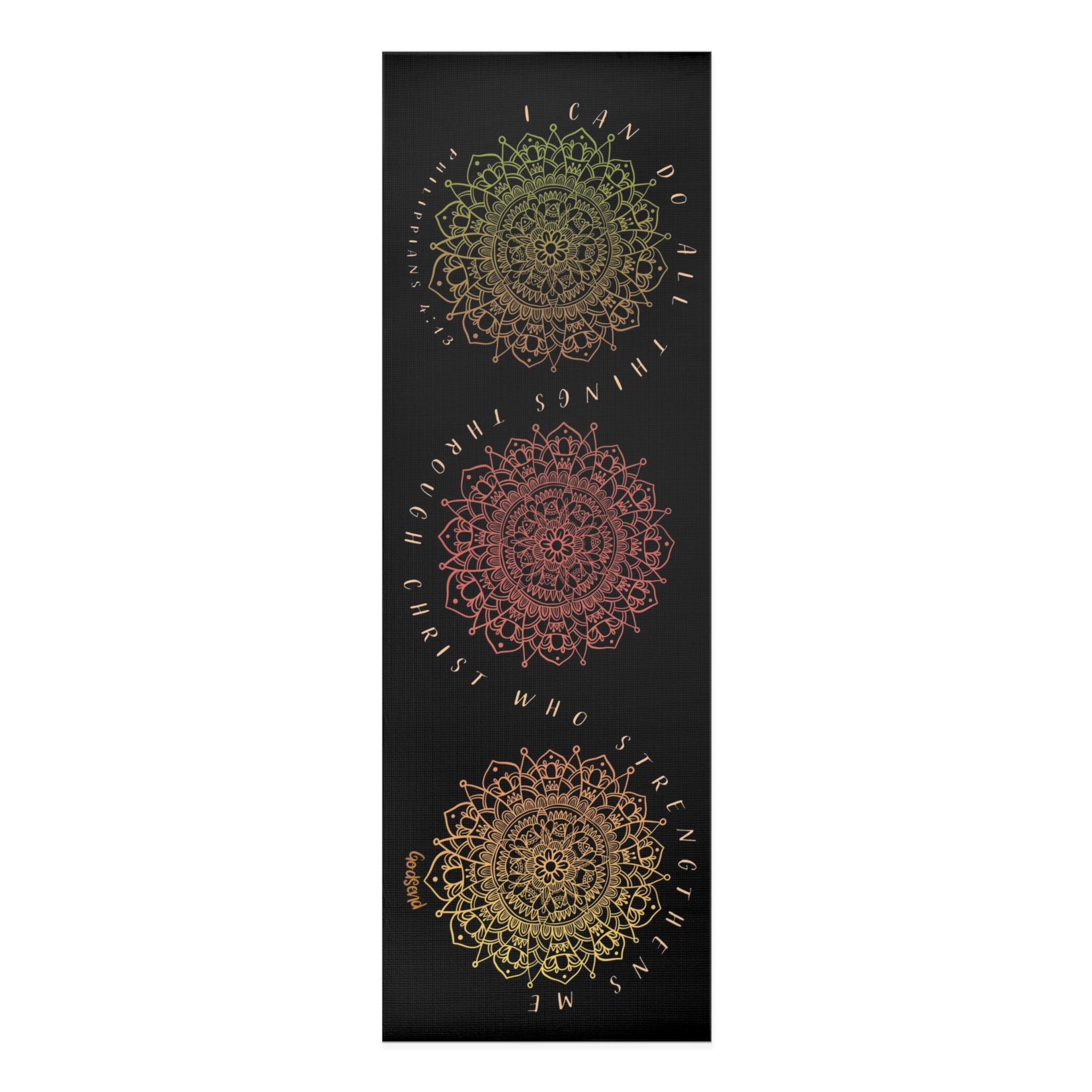 I Can Do All Things Through Christ  — Christian Yoga Mat